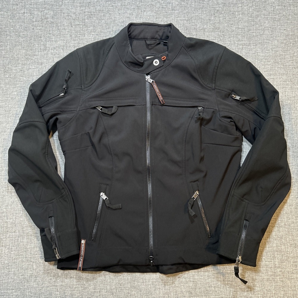 Harley Davidson Women's Esteem Soft Shell Functional Jacket L Windproof 98318-17